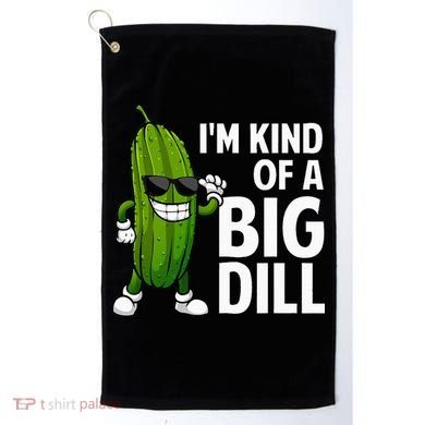 Pickle Design Big Dill Pickle Lover Golf Towel