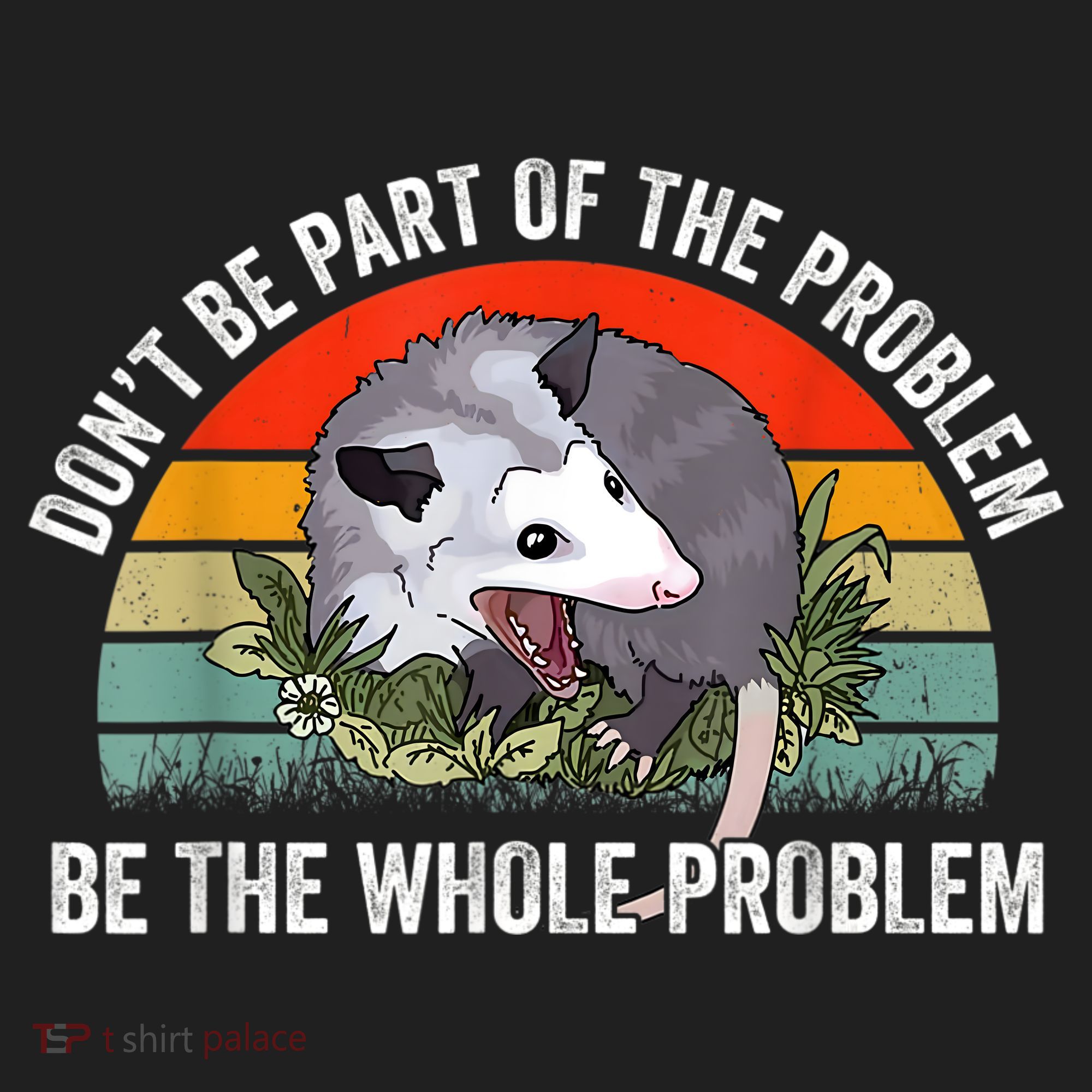 Possum Don't Be Part Of The Problem Be The Whole Problem Hat