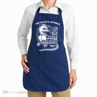 Possum Don't Be Part Of The Problem Be The Entire Problem Funny Opossum Apron thumb 2