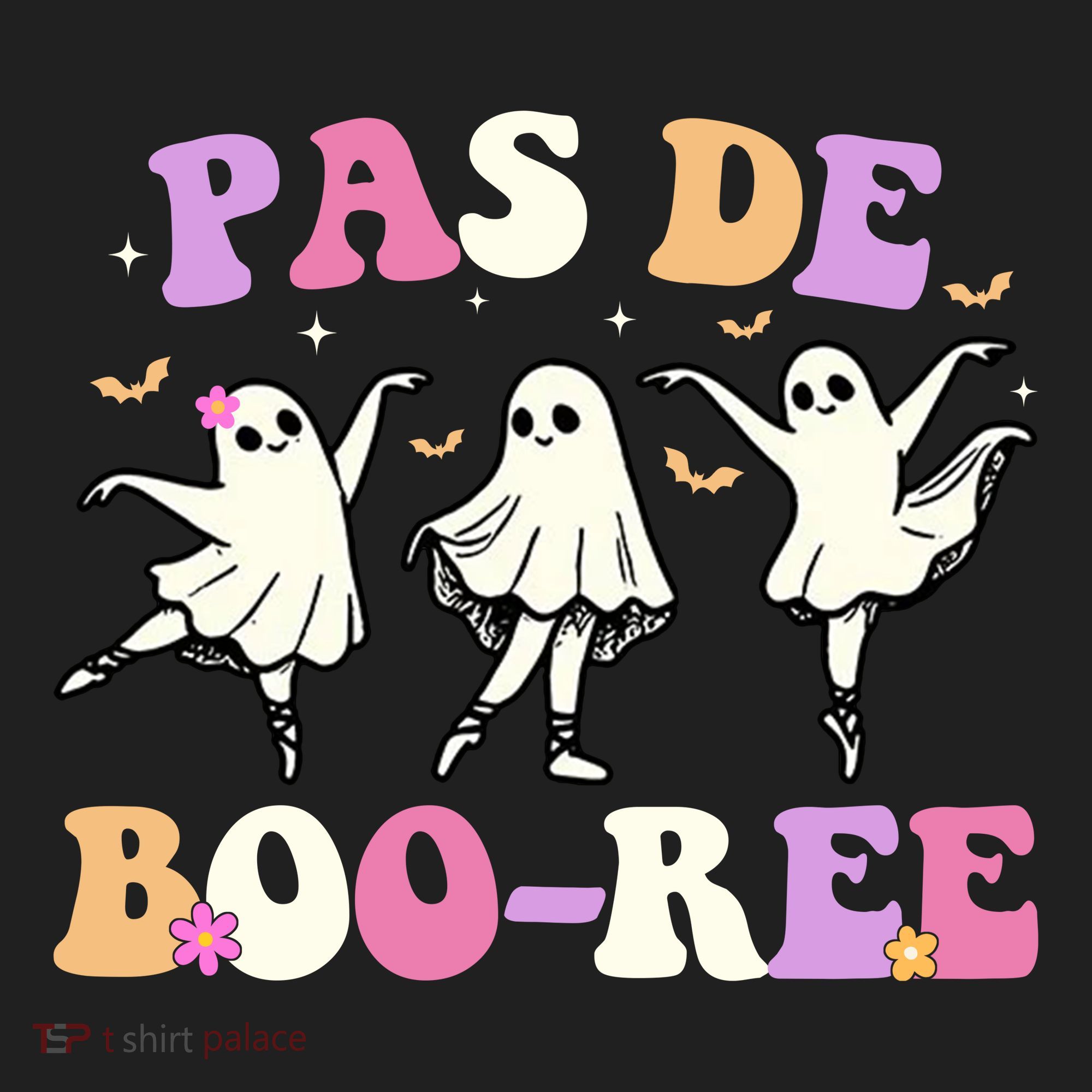 Pas De BooréE Ghost Ballet Dancer Halloween Women's Sweatshirt