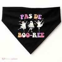Pas De BooréE Ghost Ballet Dancer Halloween USA-Made Doggie Bandana thumb 0