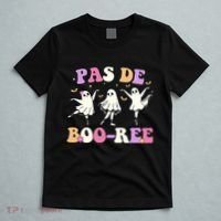 Pas De BooréE Ghost Ballet Dancer Halloween T-Shirt thumb 5
