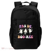 Pas De BooréE Ghost Ballet Dancer Halloween Backpack thumb 0