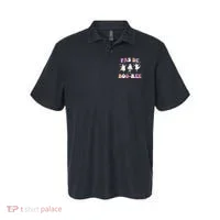 Pas De BooréE Ghost Ballet Dancer Halloween Polo thumb 0