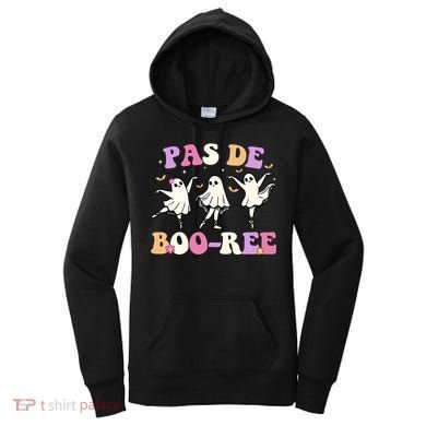 Pas De BooréE Ghost Ballet Dancer Halloween Women's Hoodie
