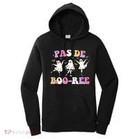 Pas De BooréE Ghost Ballet Dancer Halloween Women's Hoodie thumb 0