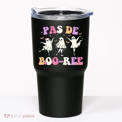 Pas De BooréE Ghost Ballet Dancer Halloween Tumbler