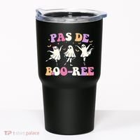 Pas De BooréE Ghost Ballet Dancer Halloween Tumbler thumb 0