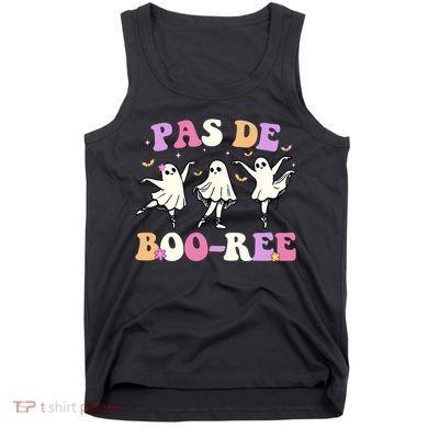 Pas De BooréE Ghost Ballet Dancer Halloween Tank Top