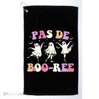 Pas De BooréE Ghost Ballet Dancer Halloween Golf Towel thumb 0