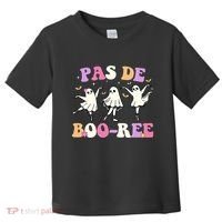 Pas De BooréE Ghost Ballet Dancer Halloween Toddler T-Shirt thumb 0