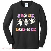 Pas De BooréE Ghost Ballet Dancer Halloween Kids Long Sleeve Shirt thumb 0