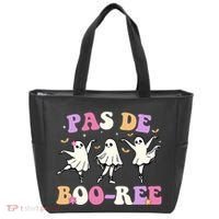 Pas De BooréE Ghost Ballet Dancer Halloween Tote Bag thumb 0