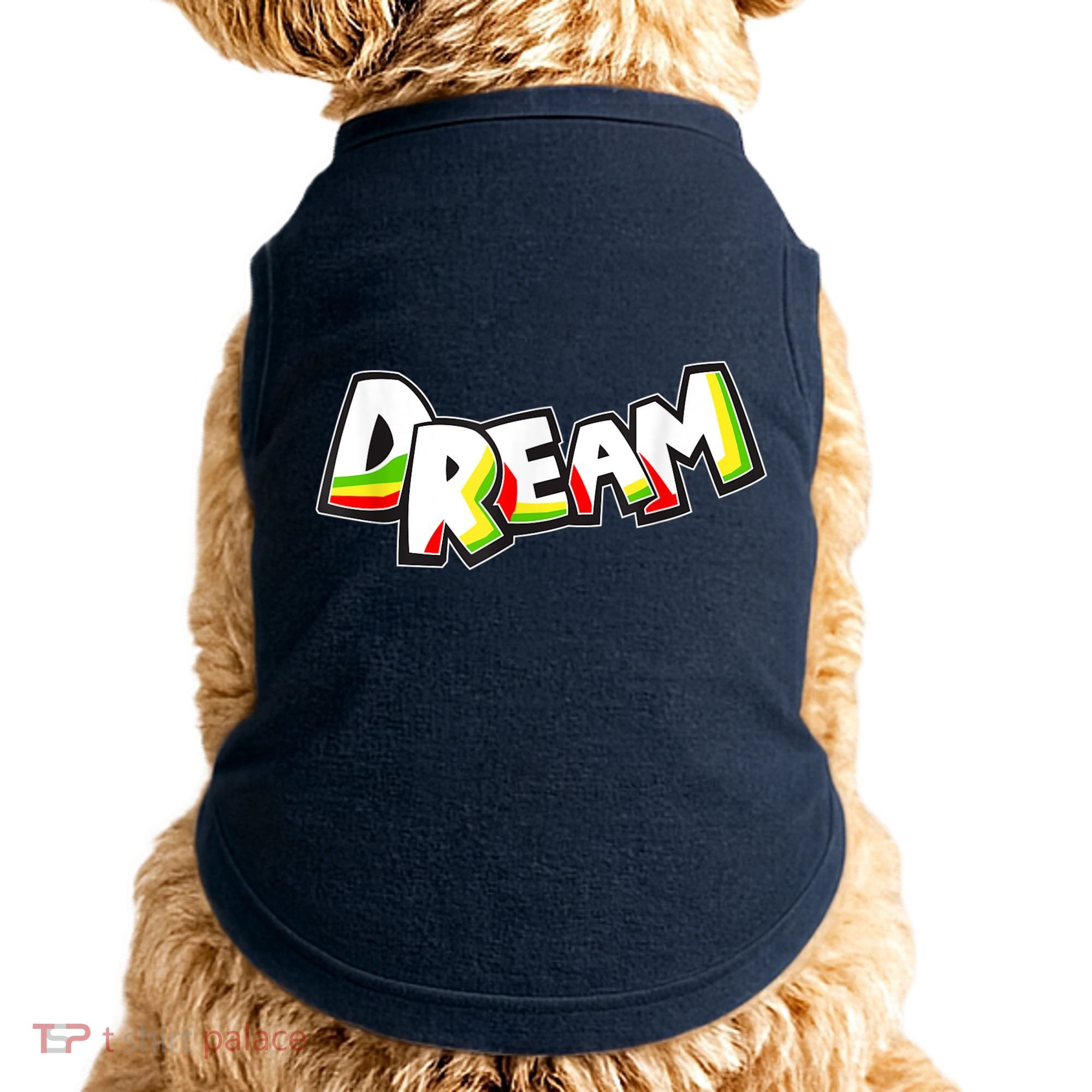 Peace Dream Black Emancipation Anti Racist Doggie Tank