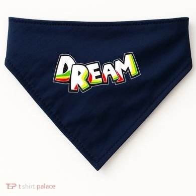 Peace Dream Black Emancipation Anti Racist USA-Made Doggie Bandana