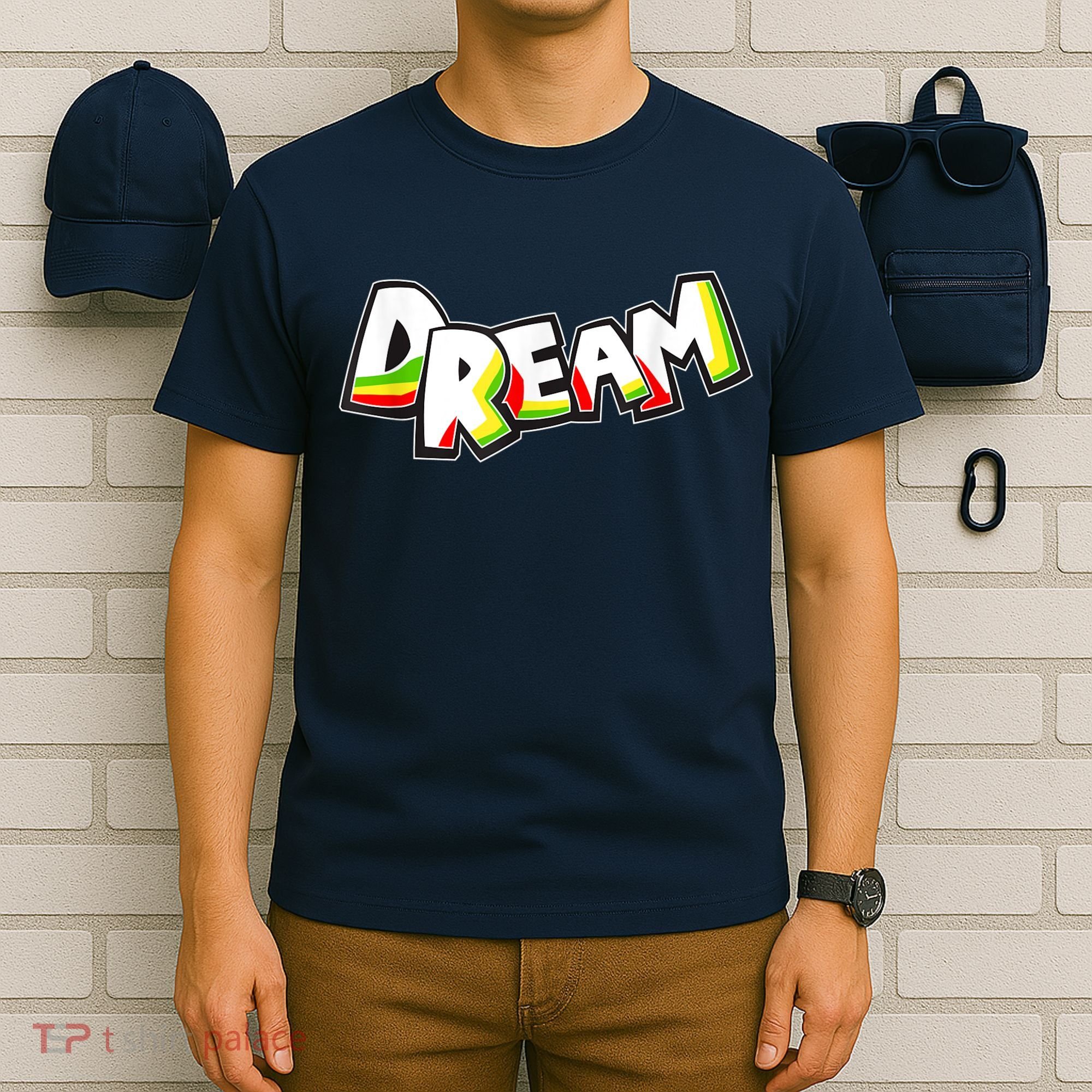 Peace Dream Black Emancipation Anti Racist T-Shirt