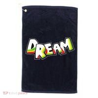 Peace Dream Black Emancipation Anti Racist Golf Towel thumb 0