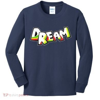 Peace Dream Black Emancipation Anti Racist Kids Long Sleeve Shirt