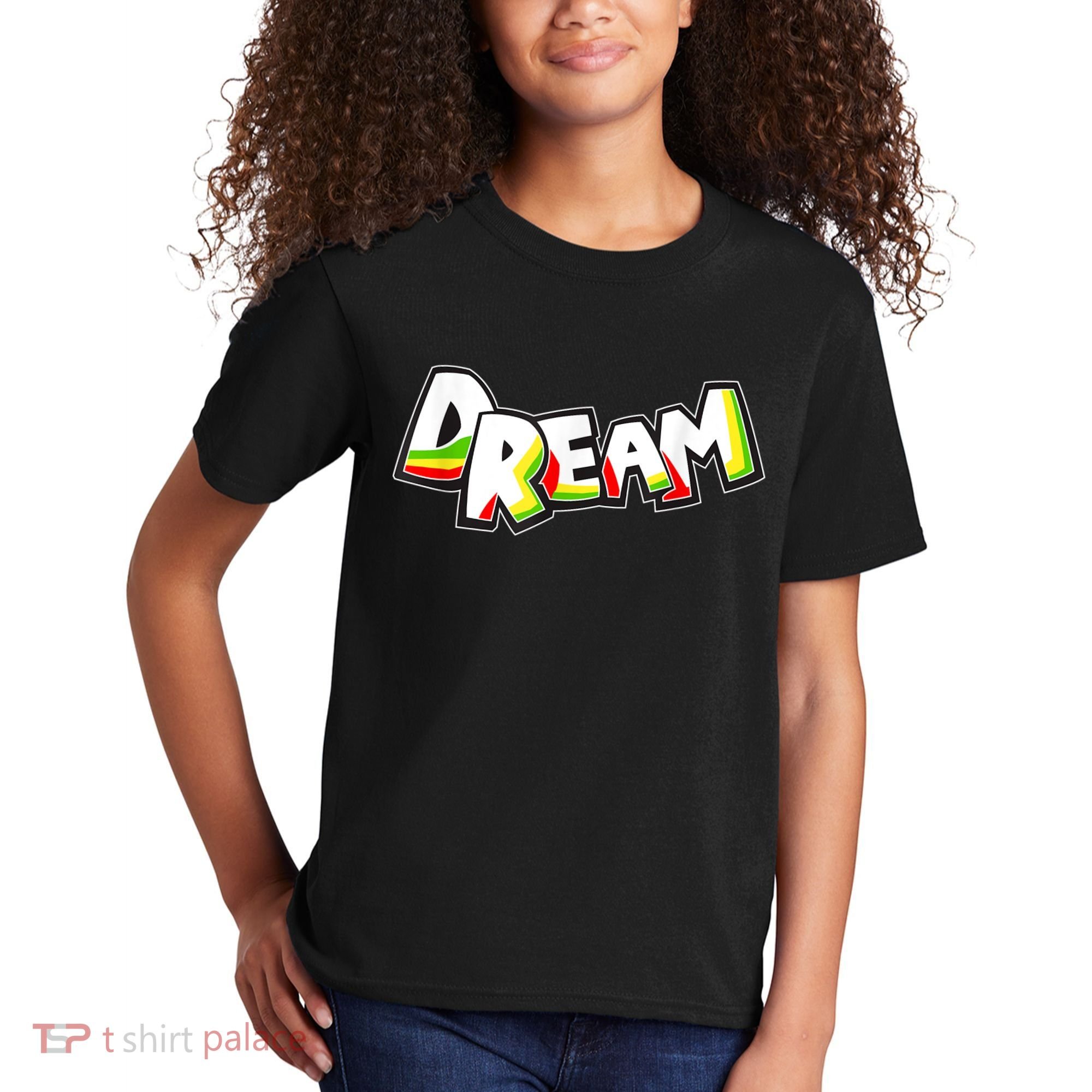 Peace Dream Black Emancipation Anti Racist Kids T-Shirt