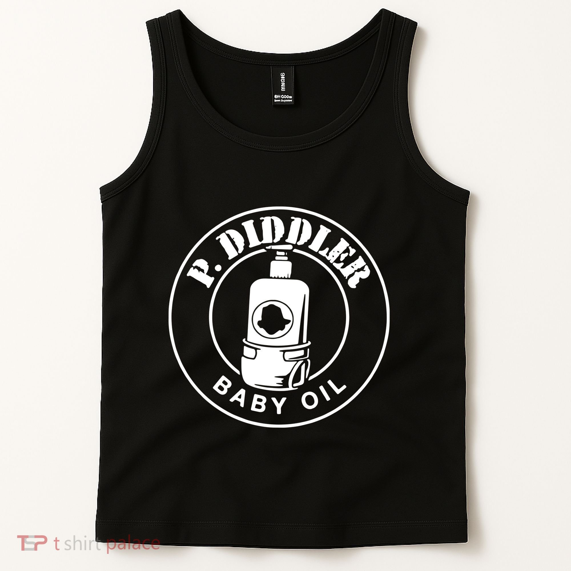 P Diddler Baby Oil Tank Top