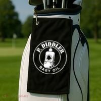 P Diddler Baby Oil Golf Towel thumb 2