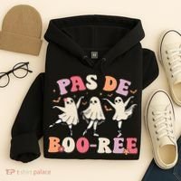 Pas De Boo RéE Ghost Ballet Dancer Halloween Dance Teacher Hoodie thumb 4