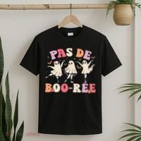 Pas De Boo RéE Ghost Ballet Dancer Halloween Dance Teacher T-Shirt thumb 2