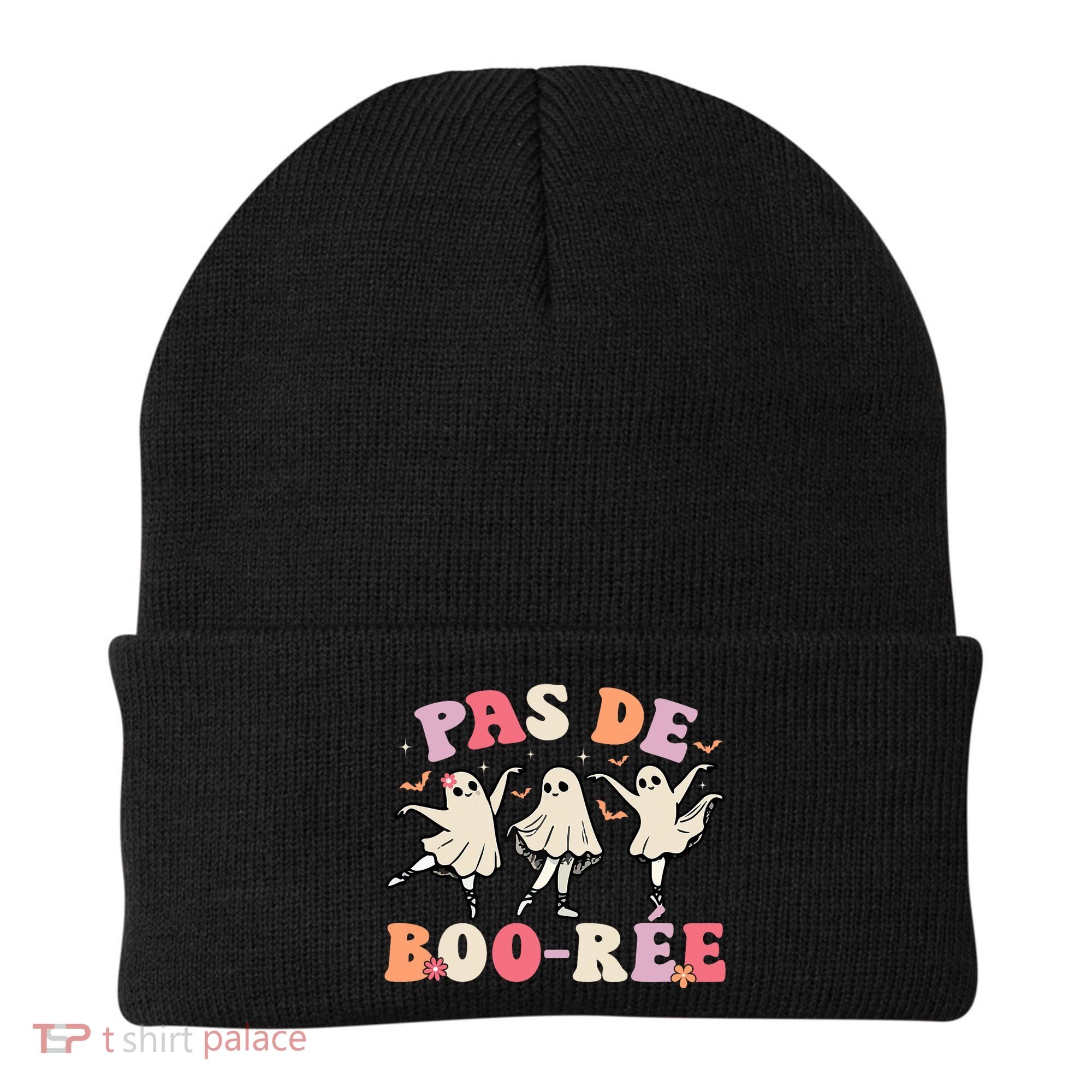 Pas De Boo RéE Ghost Ballet Dancer Halloween Dance Teacher Beanie