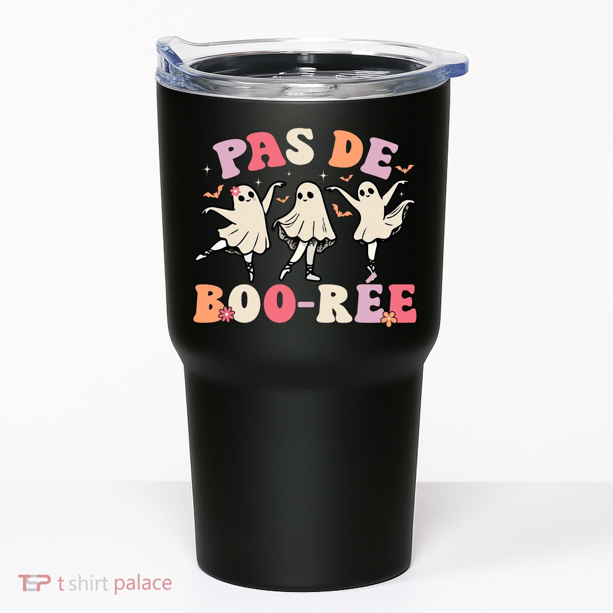 Pas De Boo RéE Ghost Ballet Dancer Halloween Dance Teacher Tumbler