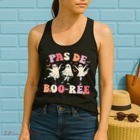 Pas De Boo RéE Ghost Ballet Dancer Halloween Dance Teacher Women's Tank Top thumb 2
