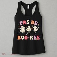 Pas De Boo RéE Ghost Ballet Dancer Halloween Dance Teacher Women's Tank Top thumb 3