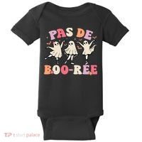 Pas De Boo RéE Ghost Ballet Dancer Halloween Dance Teacher Baby Bodysuit thumb 0