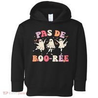 Pas De Boo RéE Ghost Ballet Dancer Halloween Dance Teacher Toddler Hoodie thumb 0