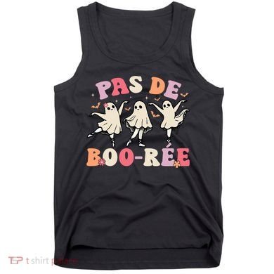 Pas De Boo RéE Ghost Ballet Dancer Halloween Dance Teacher Tank Top