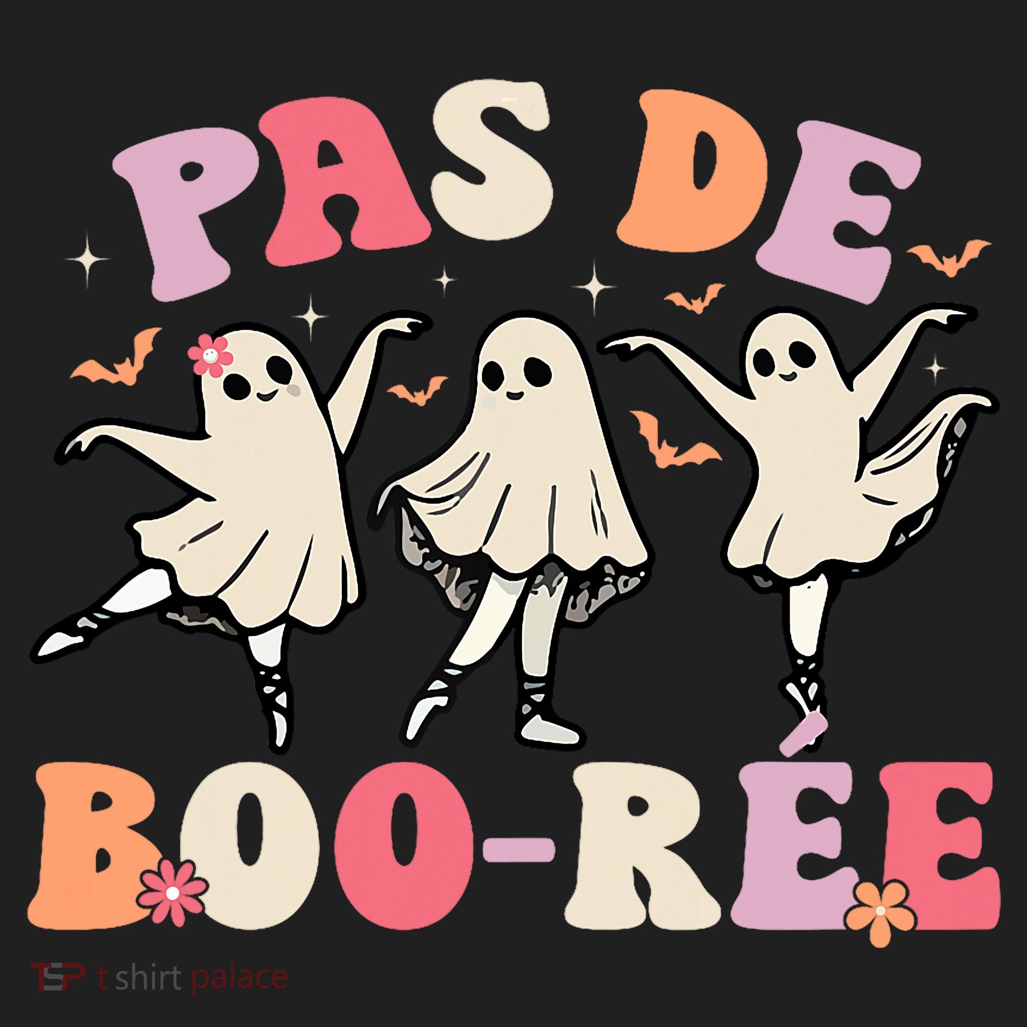 Pas De Boo RéE Ghost Ballet Dancer Halloween Dance Teacher Golf Towel