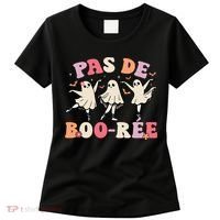 Pas De Boo RéE Ghost Ballet Dancer Halloween Dance Teacher Women's T-Shirt thumb 0