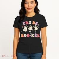 Pas De Boo RéE Ghost Ballet Dancer Halloween Dance Teacher Women's T-Shirt thumb 4