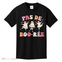 Pas De Boo RéE Ghost Ballet Dancer Halloween Dance Teacher Kids T-Shirt thumb 0