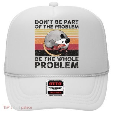 Possum Don't Be Part Of The Problem Be The Whole Problem Hat