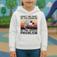Possum Don't Be Part Of The Problem Be The Whole Problem Kids Hoodie thumb 3