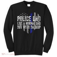 Police Dad Blue Line Flag Sweatshirt thumb 0