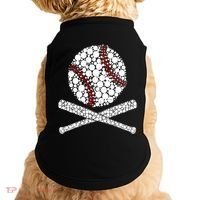 Polka Dot Baseball Player Dot Day Funny Baseball Gift Doggie Tank thumb 0
