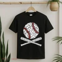 Polka Dot Baseball Player Dot Day Funny Baseball Gift T-Shirt thumb 2