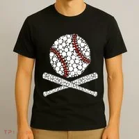 Polka Dot Baseball Player Dot Day Funny Baseball Gift T-Shirt thumb 3