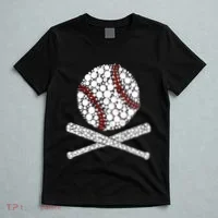 Polka Dot Baseball Player Dot Day Funny Baseball Gift T-Shirt thumb 5