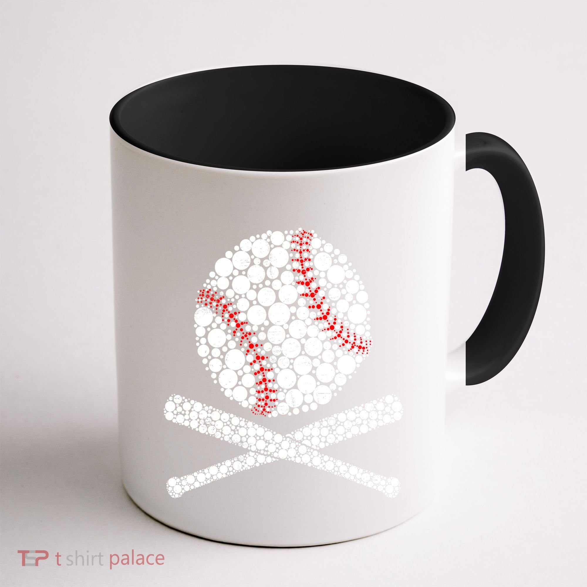 Polka Dot Baseball Player Dot Day Funny Baseball Gift Coffee Mug