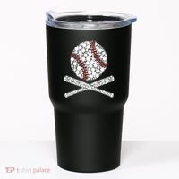 Polka Dot Baseball Player Dot Day Funny Baseball Gift Tumbler thumb 0
