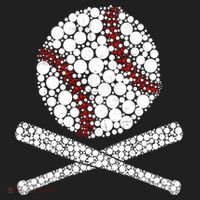 Polka Dot Baseball Player Dot Day Funny Baseball Gift Tumbler thumb 3