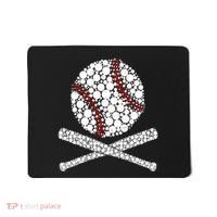 Polka Dot Baseball Player Dot Day Funny Baseball Gift Mousepad thumb 0