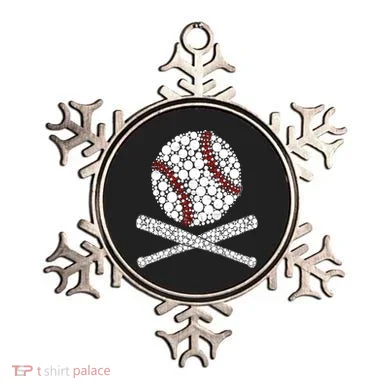 Polka Dot Baseball Player Dot Day Funny Baseball Gift Ornament